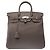 Haut à courroies Hermès HERMES Haut a Courroies Tasche aus grauem Leder - 103876
