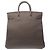 Haut à courroies Hermès HERMES Haut a Courroies Tasche aus grauem Leder - 103876 - Ansicht 3