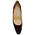 Décolleté Manolo Blahnik Okkatopla in camoscio marrone scuro - vista 4