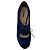 Décolleté open toe in camoscio e pelle blu / nero Giorgio Armani - vista 4