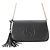 Borsa a tracolla Soho Chain Gucci Medium in pelle di vitello nera Nero
