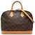 Borsa a mano Louis Vuitton Monogram Alma PM Marrone