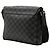 Bolso bandolera Louis Vuitton District PM Damier Graphite Negro - vista 2