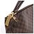 Borsa a tracolla Louis Vuitton Portobello PM Damier Ebene in marrone N41184 - vista 5