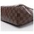 Borsa a tracolla Louis Vuitton Portobello PM Damier Ebene in marrone N41184 - vista 9
