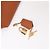 Borsa Louis Vuitton Milla PM Taurillon in Brown M51684 Marrone - vista 15