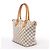 Borsa a tracolla Louis Vuitton Saleya PM Damier Azur Beige N51186 - view 3