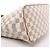 Borsa a tracolla Louis Vuitton Saleya PM Damier Azur Beige N51186 - view 8
