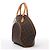 Borsa a mano Louis Vuitton Ellipse MM Monogram Canvas in marrone M51126 - vista 3