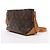 Borsa a tracolla Louis Vuitton Trotteur Monogram Canvas in marrone M51240 - vista 2