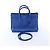 Saint Laurent Paris Sac de Jour Borsa a mano 2way in pelle Blu 324823 - vista 13
