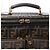 Borsa da viaggio Fendi Zucca Canvas & Leather in marrone - vista 11