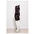 Vestido Tulipan drapeado em seda com bolinhas Diane von Furstenberg Preto Rosa Branco - vista 2