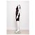 Vestido Tulipan drapeado em seda com bolinhas Diane von Furstenberg Preto Rosa Branco - vista 3
