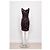 Vestido Tulipan drapeado em seda com bolinhas Diane von Furstenberg Preto Rosa Branco - vista 4