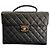 Borsetta Chanel CC trapuntata in caviale 1996