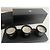 Chanel Conjunto de 3 Velas Perfumadas Preto - vista 2