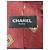 Cravatta Chanel in seta bordeaux Bordò - vista 6