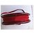 Walter Steiger Vintage rote Handtasche mit echtem Cobra-Besatz - Ansicht 3