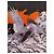 Jean Paul Gaultier Mesh-Set Hokusai Wave & Eagle Tattoo Negro Blanco Naranja Gris - vista 7