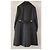 Abrigo Gucci de lana negra con botones dorados Negro - vista 4