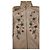 Autre Marque Giacca in pile CMP ricami floreali Bianco Multicolore Grigio