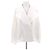 Top blanco de manga abullonada Christian Dior