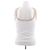 Courreges Top sem mangas branco - vista 2