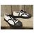 Sneakers basse ADIEU Paris in tela bianca e nera Nero Bianco - vista 3