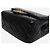 Chanel Klassische Single Flap Mini-Tasche aus schwarzem Lammleder mit Diamantsteppung - Ansicht 5