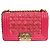 Chanel Mini borsa Boy in pelle e tweed rosa