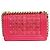 Chanel Mini borsa Boy in pelle e tweed rosa - vista 2