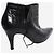 Chanel Botines de cuero negro - talla EU 41 - vista 5