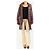 Chanel Grey chunky wool-blend coat - size UK 8 - view 4