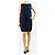 Chanel Vestido de punto sin mangas azul marino - size UK 14 - vista 3