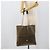 Céline CELINE Chain Tote Bag Leather Khaki Gold Tone - vista 21