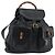 GUCCI Bamboo Backpack Leather Black Gold 003 2058 0016