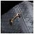 GUCCI Bamboo Backpack Leather Black Gold 003 2058 0016 - vista 24