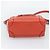 Céline CELINE Luggage Nano Shopper Hand Bag Leather 2way Orange Silver - vista 11