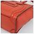 Céline CELINE Luggage Nano Shopper Hand Bag Leather 2way Orange Silver - vista 12