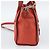Céline CELINE Luggage Nano Shopper Hand Bag Leather 2way Orange Silver - vista 4