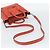 Céline CELINE Luggage Nano Shopper Hand Bag Leather 2way Orange Silver - vista 9