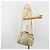 Miu Miu Hand Bag Leather 2way Beige Gold - vista 25