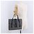 FENDI Zucchino Canvas Mamma Baguette Hand Bag Navy Silver - vista 26