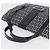 FENDI Zucchino Canvas Mamma Baguette Hand Bag Navy Silver - vista 7