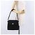 CHANEL Matelasse Hand Bag Cotton Black Silver CC - vista 28