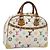 LOUIS VUITTON Monogram Multicolor Trouville Hand Bag White M92663 LV