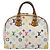 LOUIS VUITTON Monogram Multicolor Trouville Hand Bag White M92663 LV - vista 2