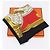 Hermès HERMES Carre 90 Scarf  ETRIERS  Silk Black - vista 15