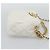 CHANEL Matelasse Chain Shoulder Bag Lamb Skin 2way White Gold CC - vista 4